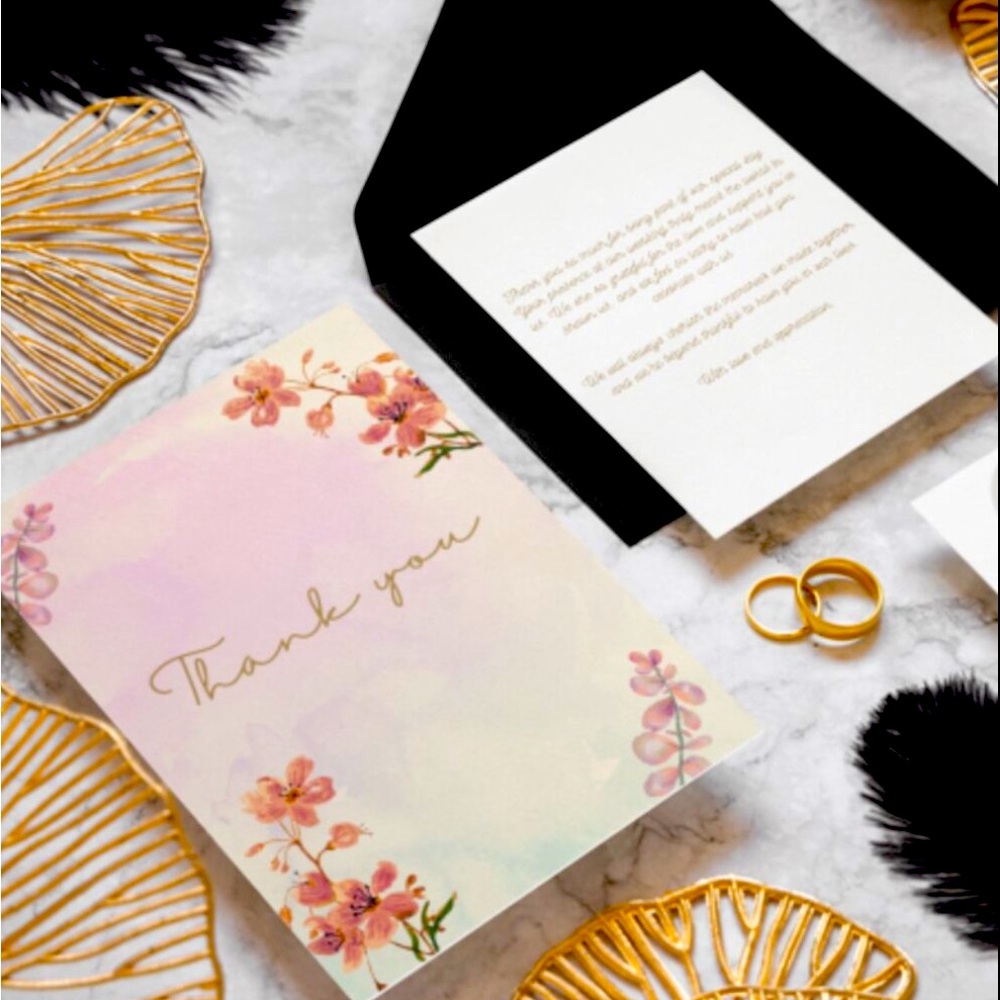 Wedding Thank You Cards